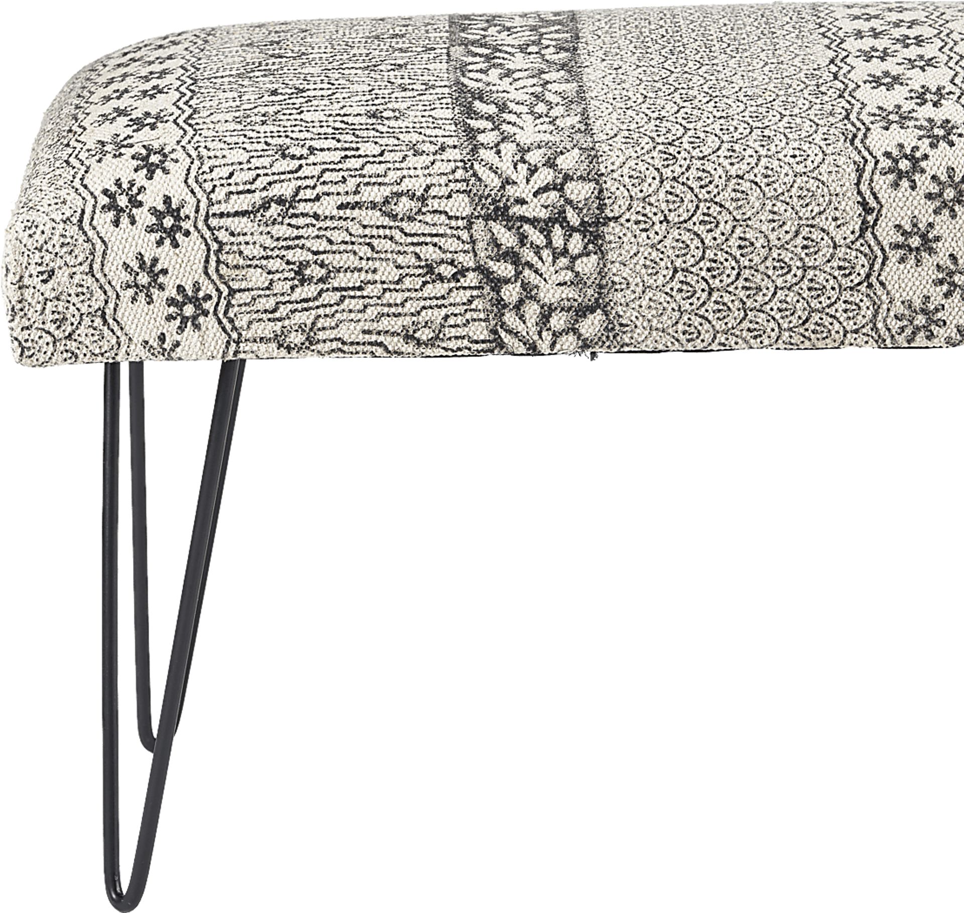 Cellica Gray/White Bench - Image 4