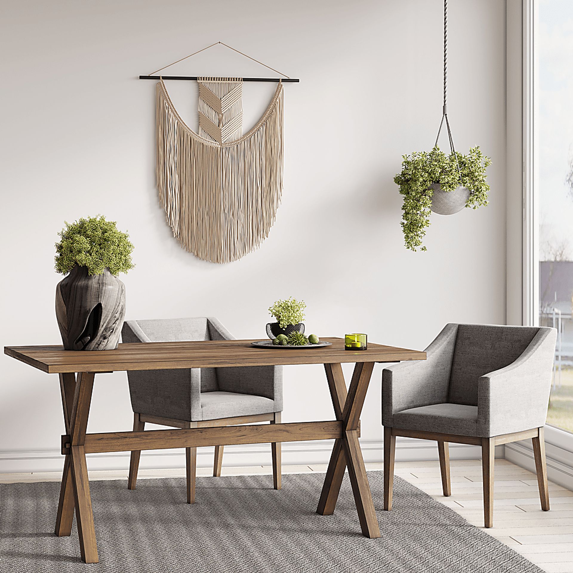 Celner Brown Dining Table - Image 2