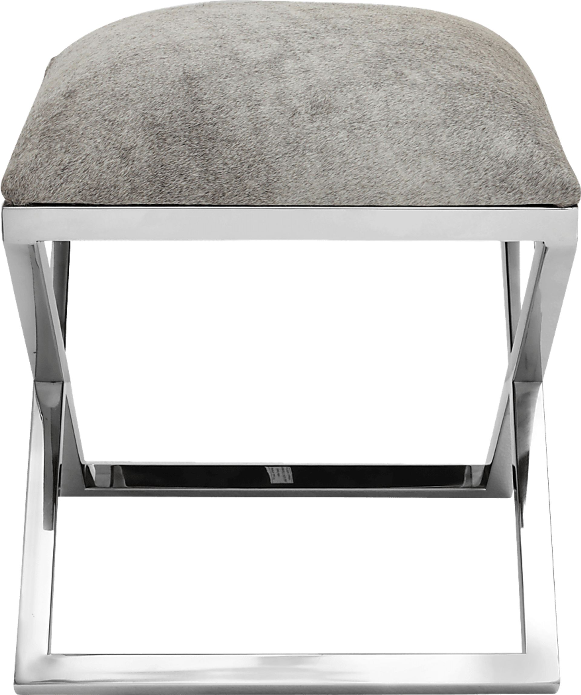 Celome Gray Ottoman - Image 3