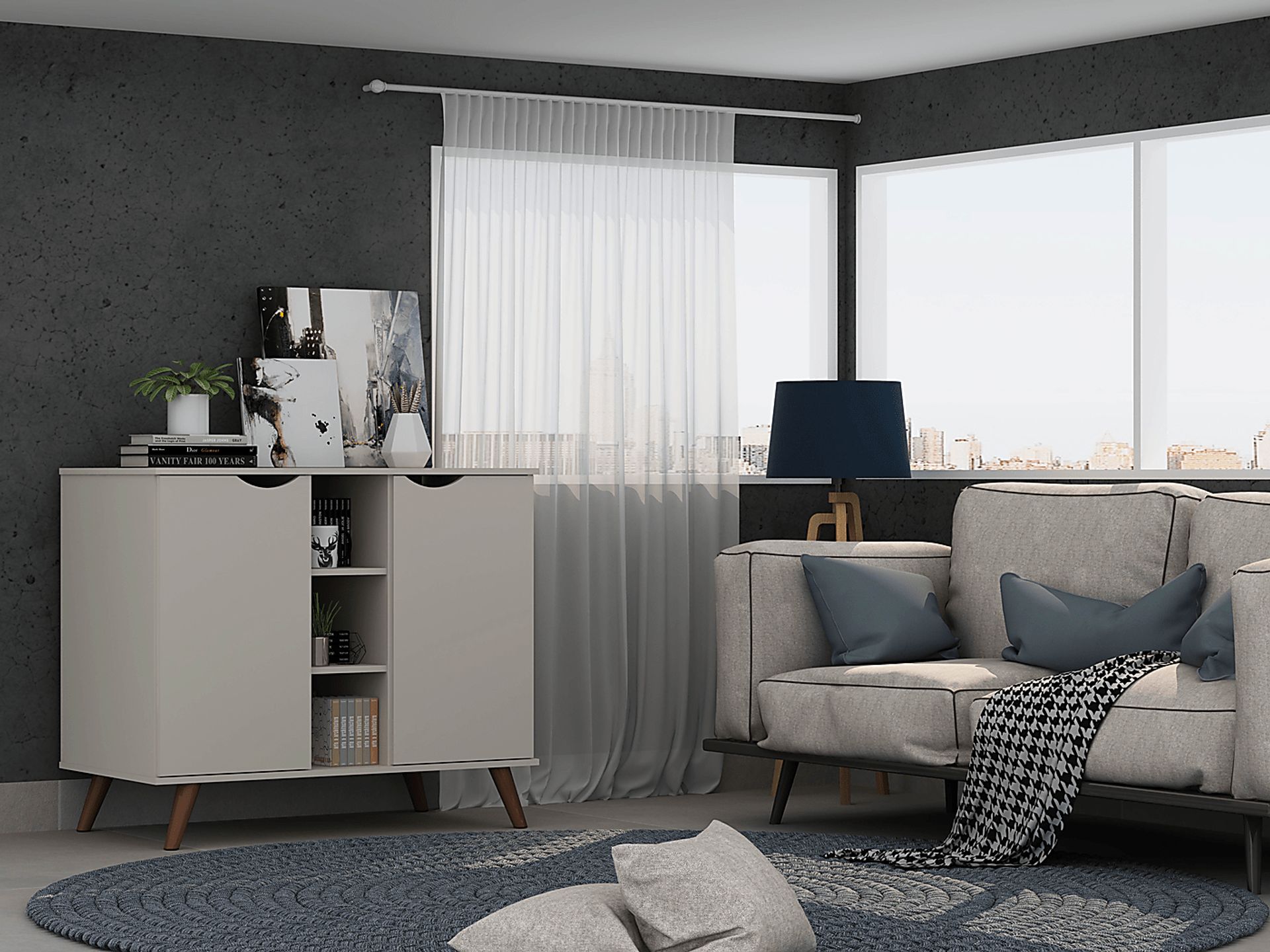 Celso Beige Buffet - Image 9