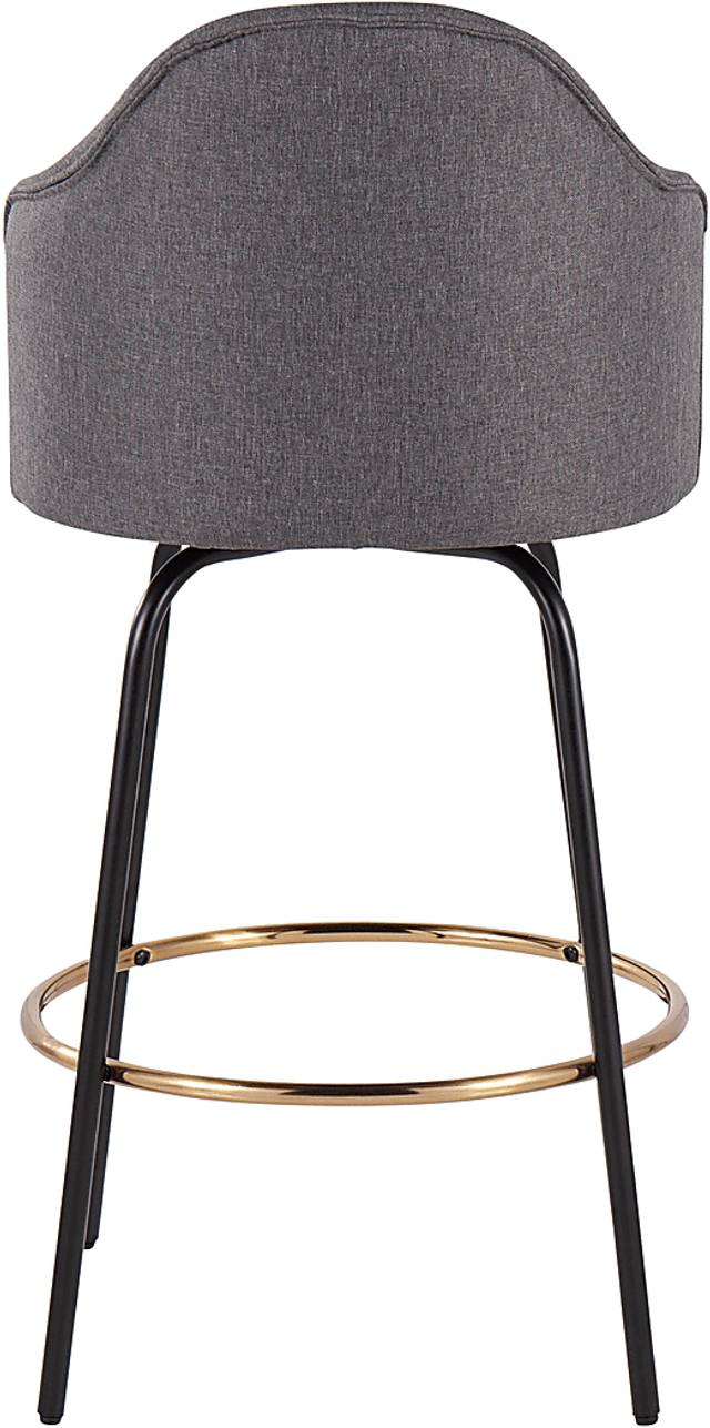 Cenarian Gray Counter Height Stool, Set of 2 - Thumbnail - Image 5