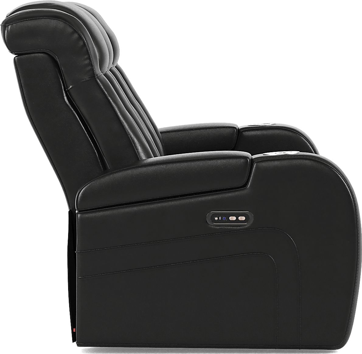 Cenova Black Leather 3 Pc Dual Power Reclining Living Room Rooms To Go