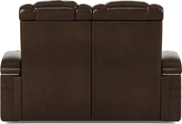 Cenova Brown Leather 3 Pc Living Room with Dual Reclining Sofa - Thumbnail - Image 17