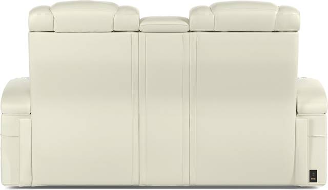Cenova Ivory Leather 2 Pc Dual Power Reclining Living Room - Thumbnail - Image 16