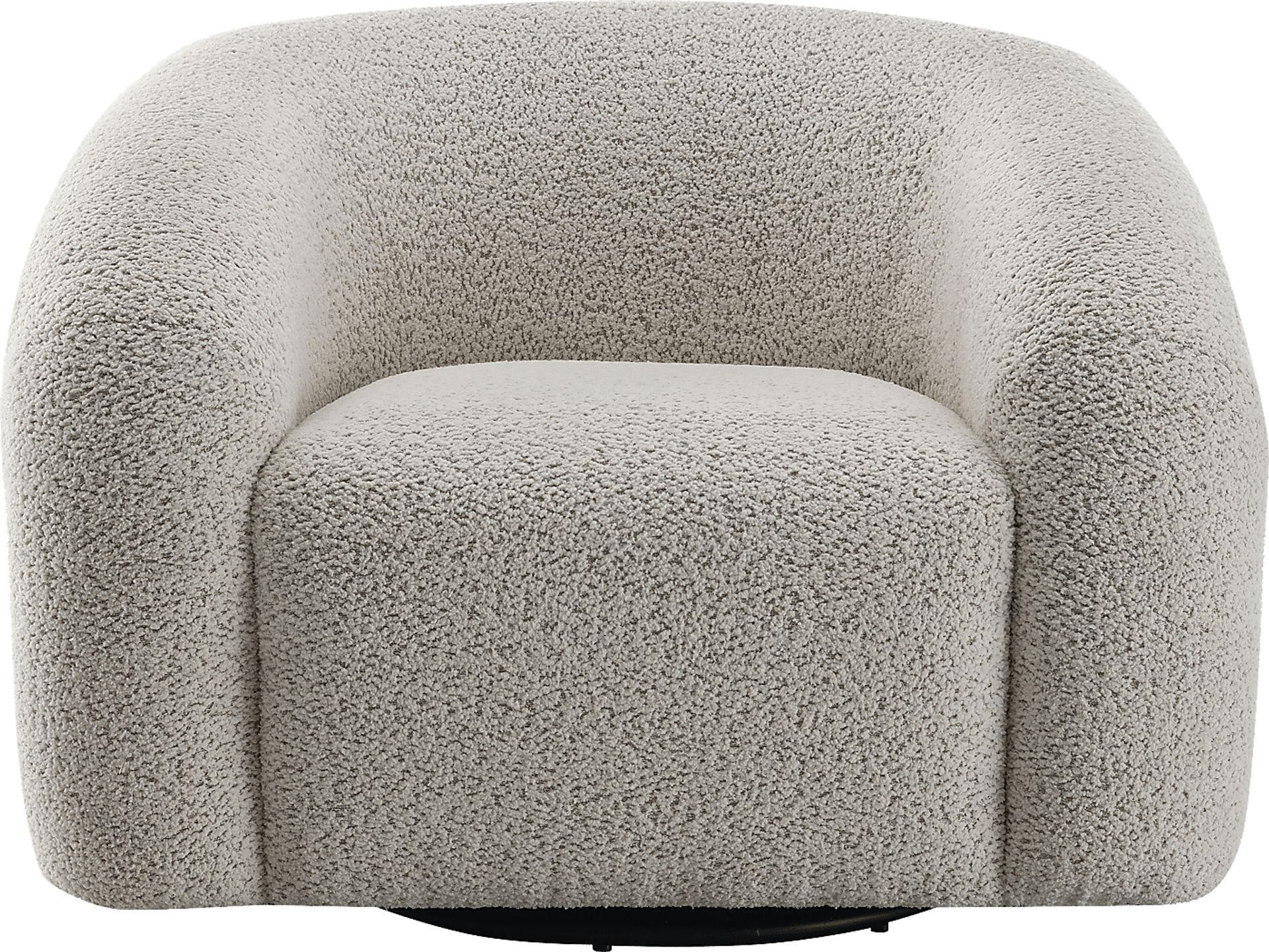Centaroca Gray Swivel Accent Chair - Image 3