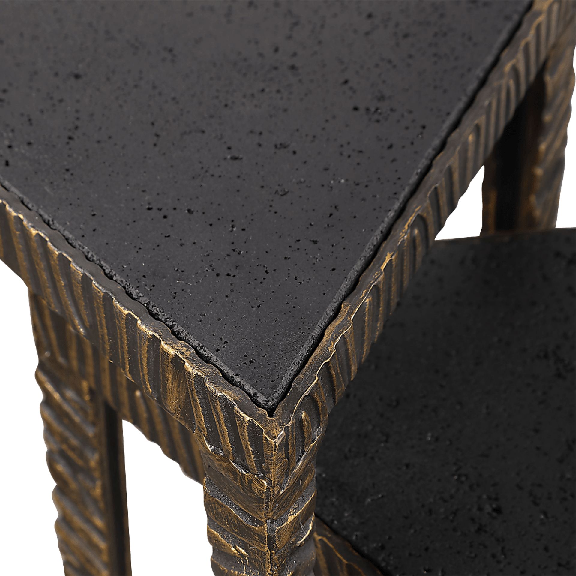 Centerset Bronze Nesting Table, Set of 2 - Image 2