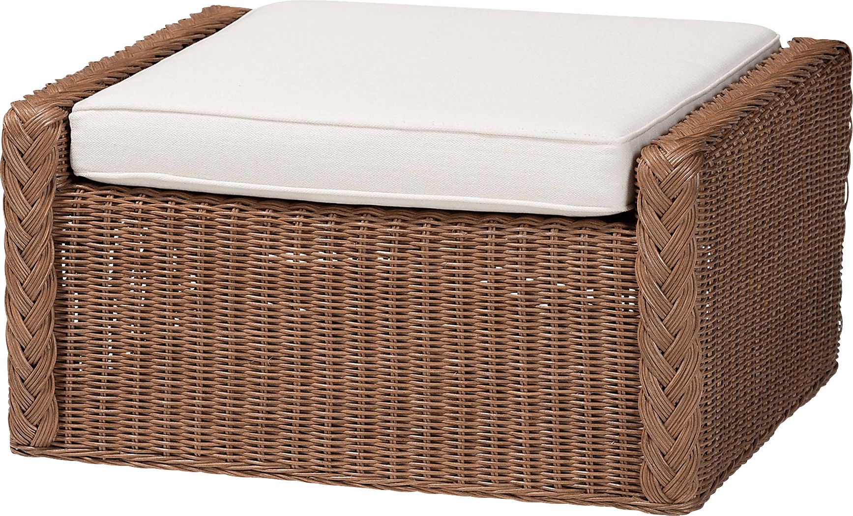 Centerstar Brown Ottoman