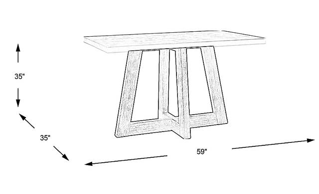 Dimension Image. Please refer to the Dimension Tab on this page for dimension details.