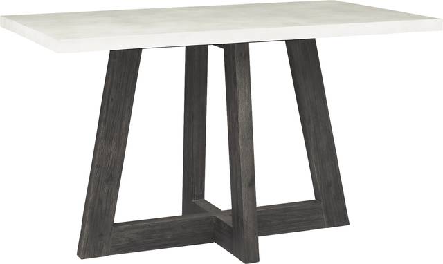 Centura View Gray Counter Height Table - Thumbnail - Image 1