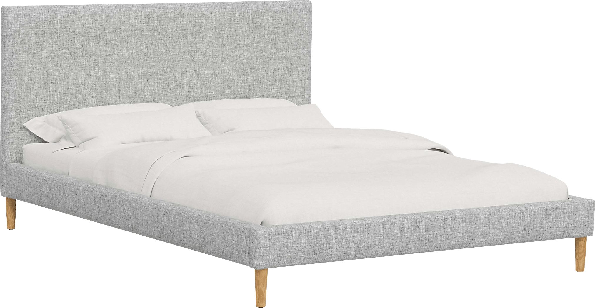 Cenwyn Gray Cal King Platform Bed