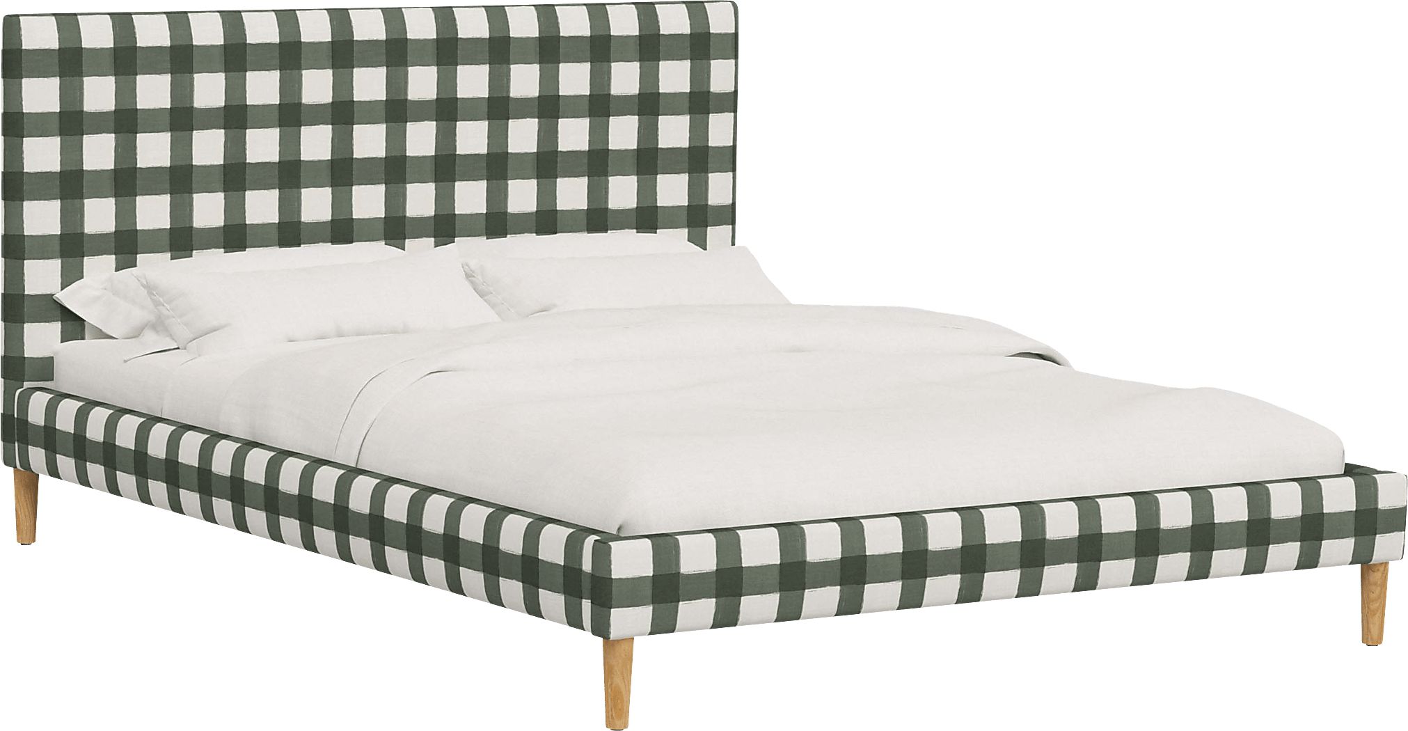 Cenwyn Green Cal King Platform Bed