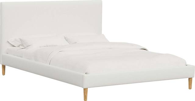Cenwyn White King Platform Bed - Thumbnail - Image 1