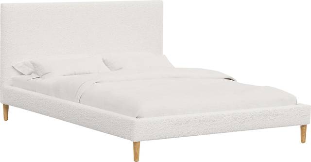 Cenwyn Off-White King Platform Bed - Thumbnail - Image 1