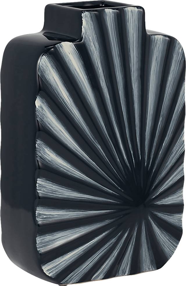Ceralene Blue 12 in. Vase - Thumbnail - Image 3