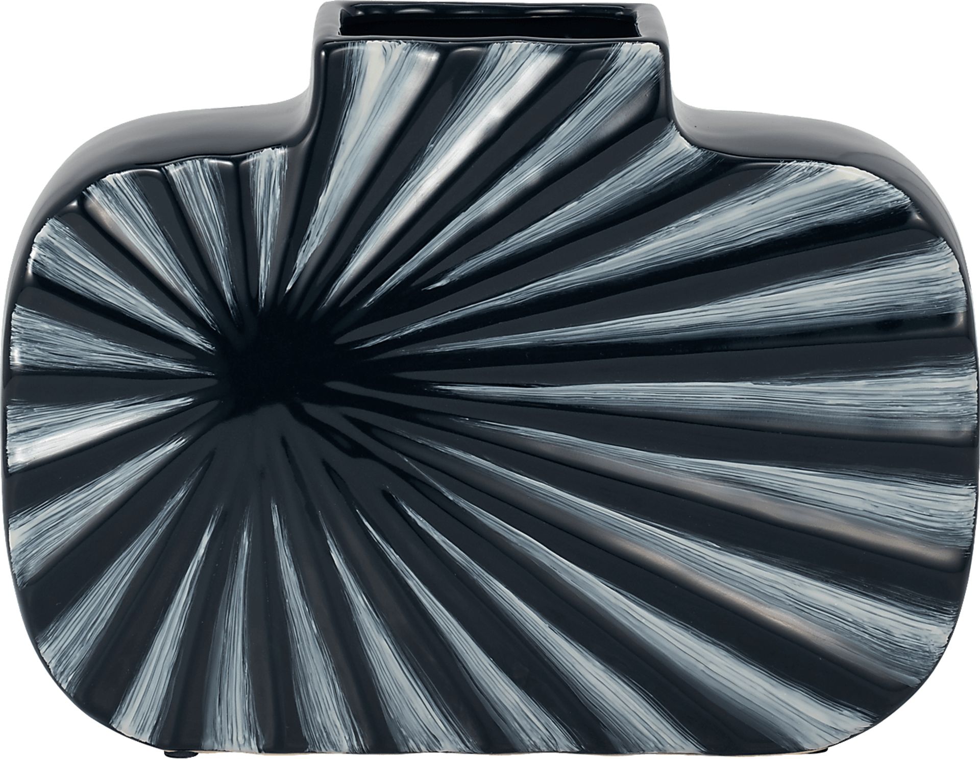 Ceralene Blue 8 in. Vase - Image 1