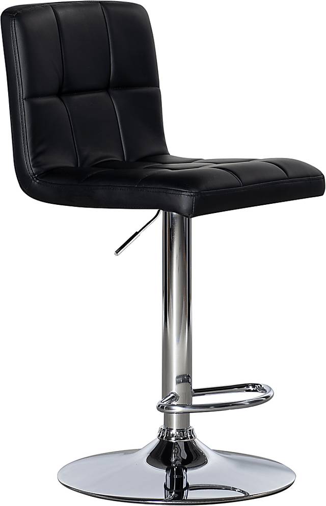 Cercis Black Desk Stool - Thumbnail - Image 4