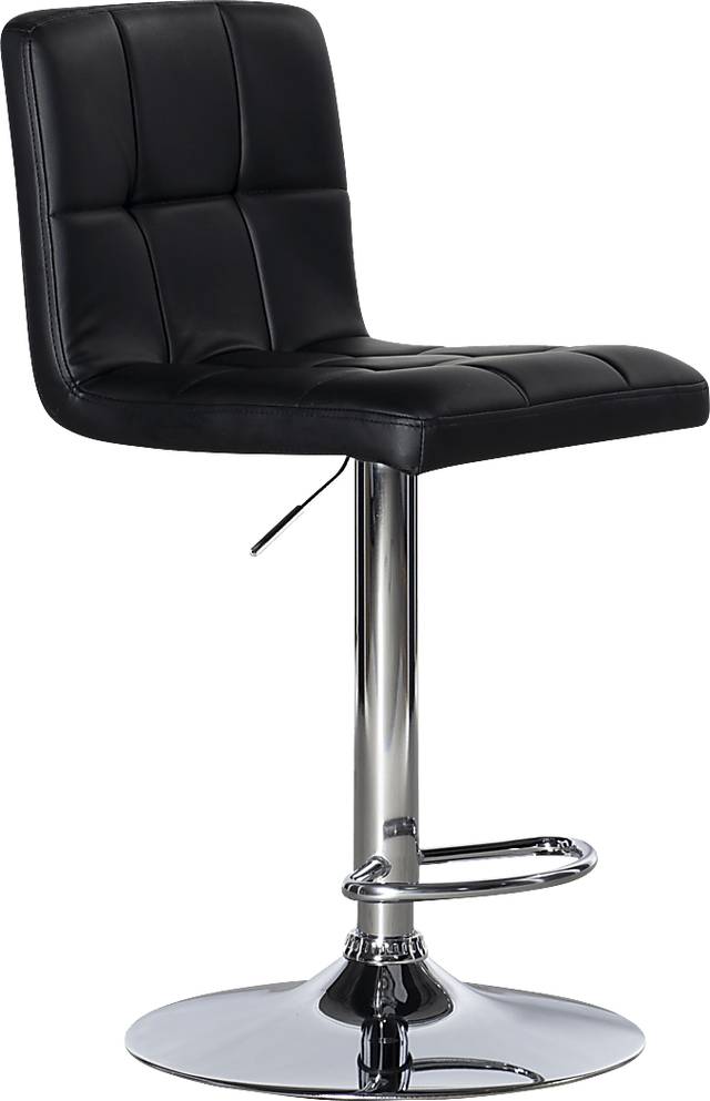 Cercis Black Desk Stool - Thumbnail - Image 3