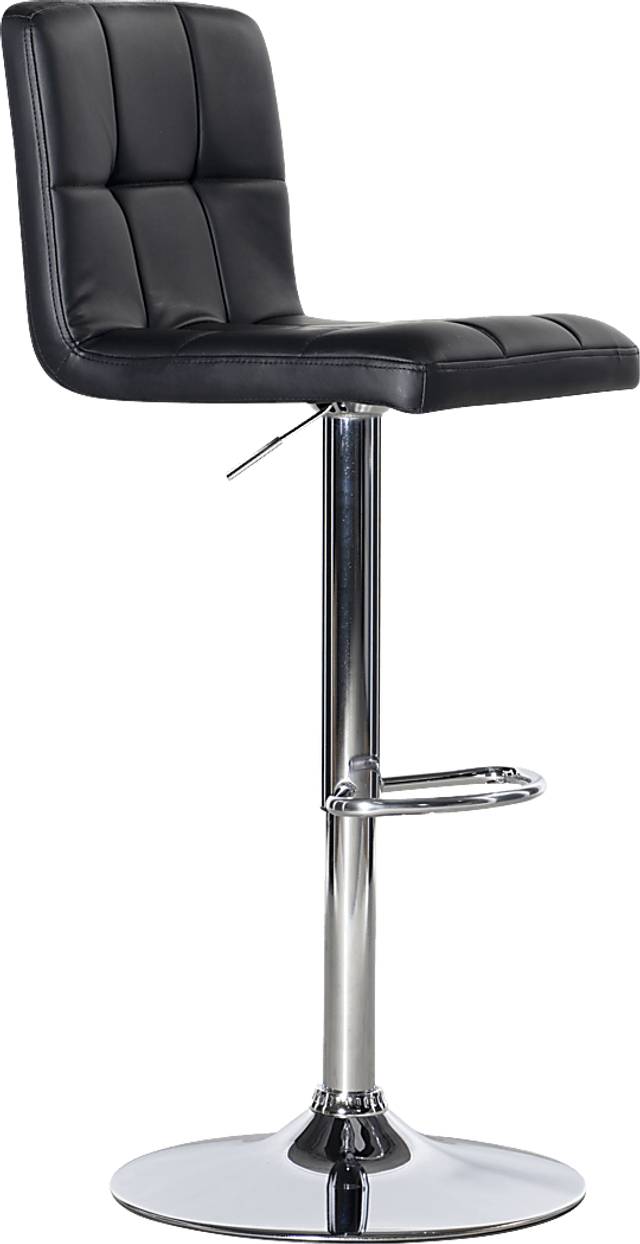 Cercis Black Desk Stool - Thumbnail - Image 1