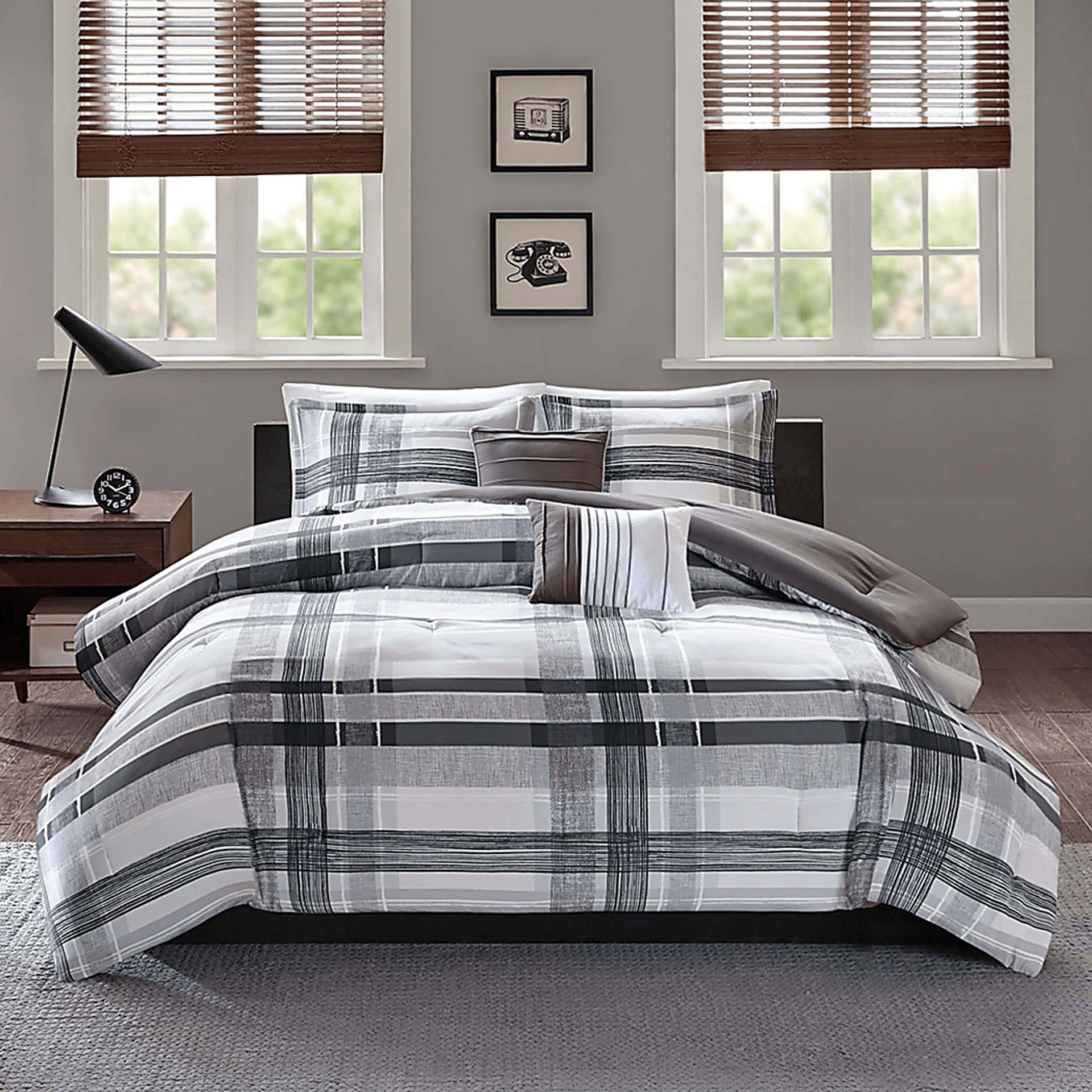 Kids Ceres Black Twin Comforter Set - Image 2