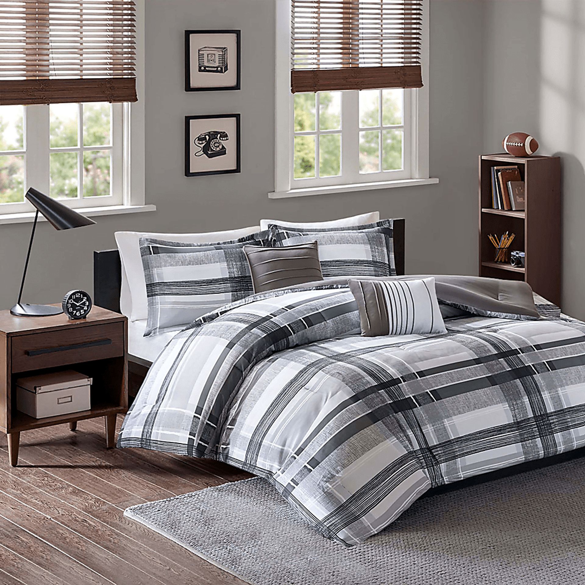 Kids Ceres Black Twin Comforter Set - Image 8