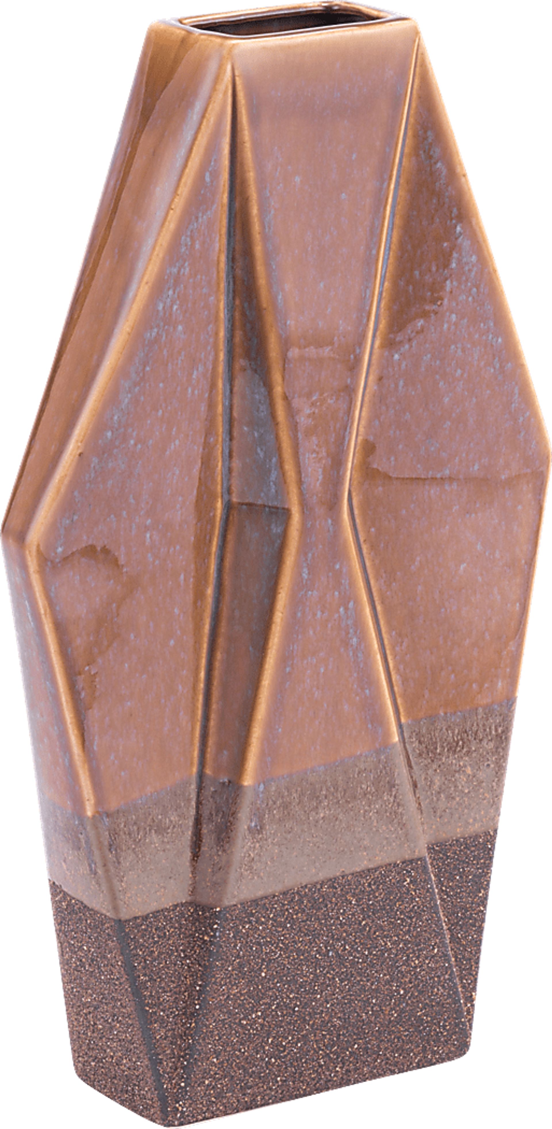 Cerise Brown Large Outdoor Vase - Image 1