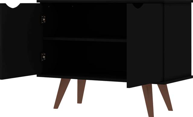 Cerone Black Accent Cabinet - Thumbnail - Image 3
