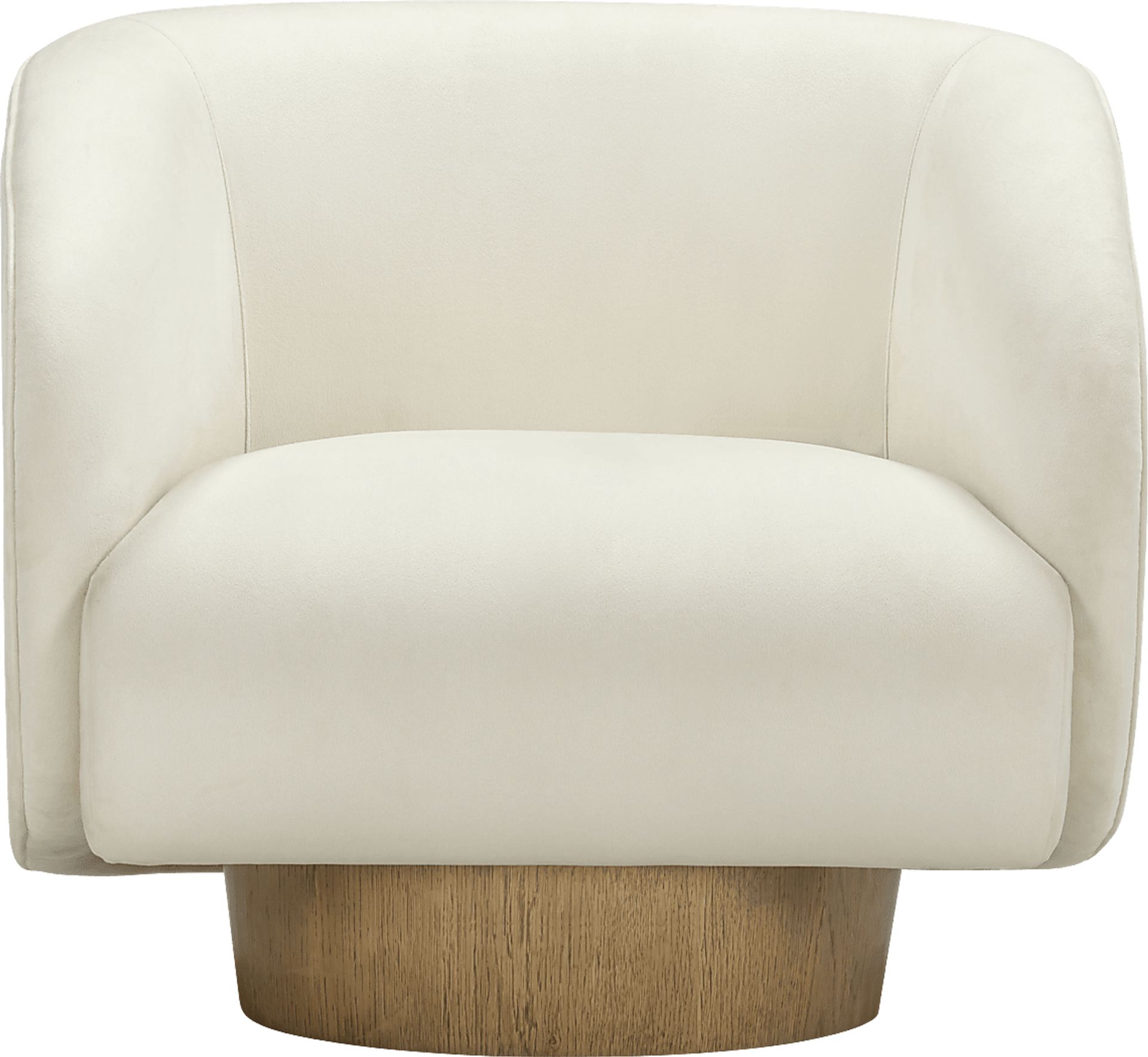 Cerqua Cream Swivel Accent Chair - Image 2