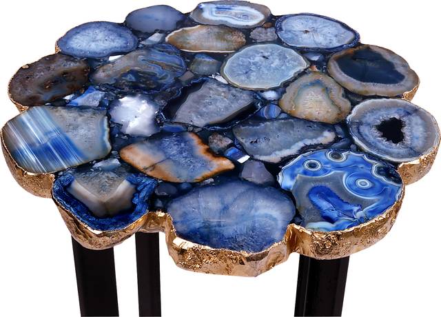 Cerrissa Blue Accent Table - Thumbnail - Image 3