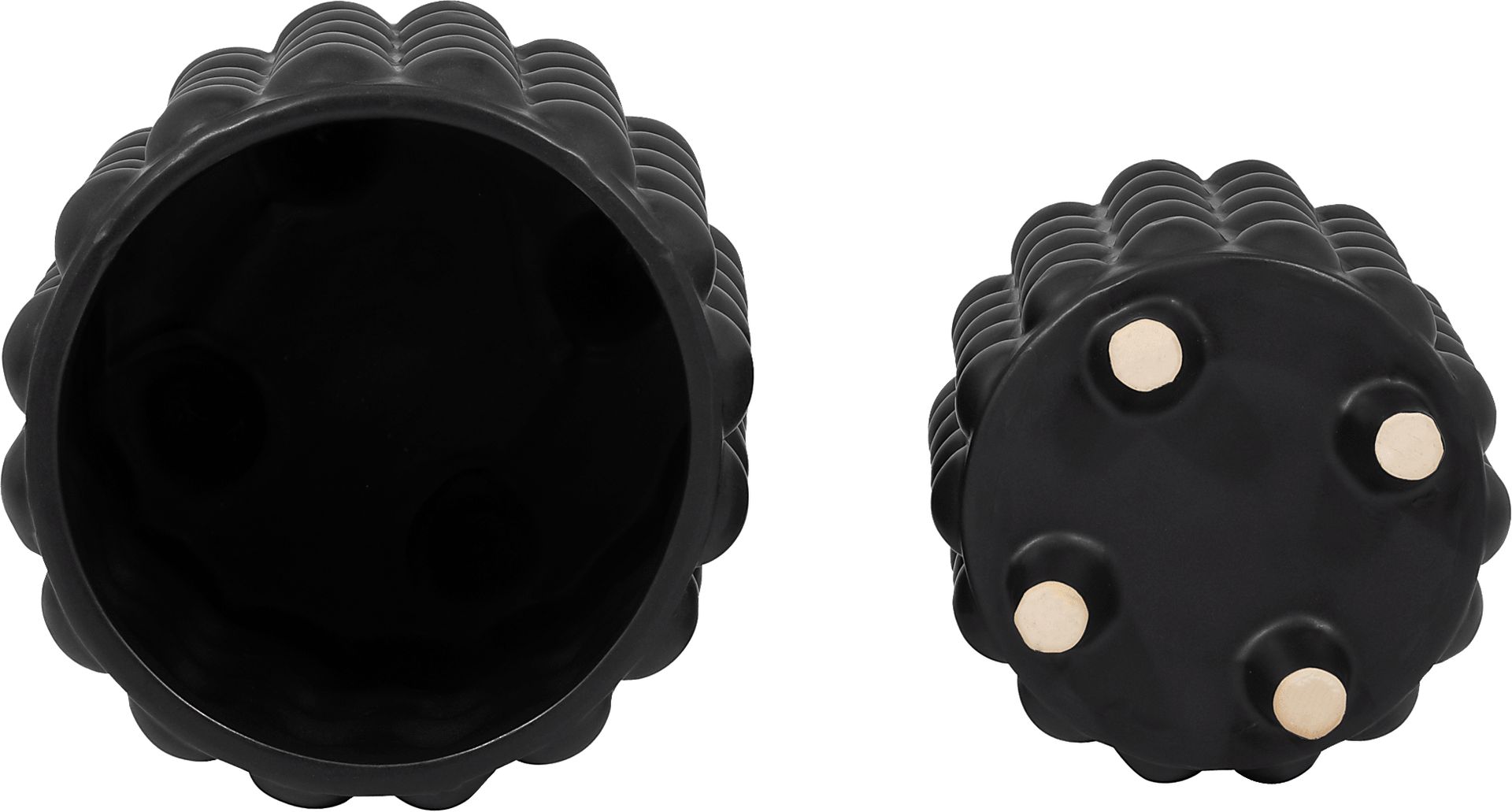 Cerromar Black Planter, Set of 2 - Image 8