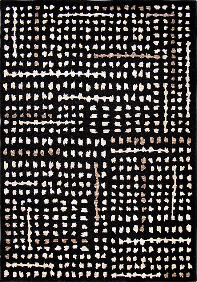 Cerulle Black 7'8 x 10'x10 Rug - Thumbnail - Image 1