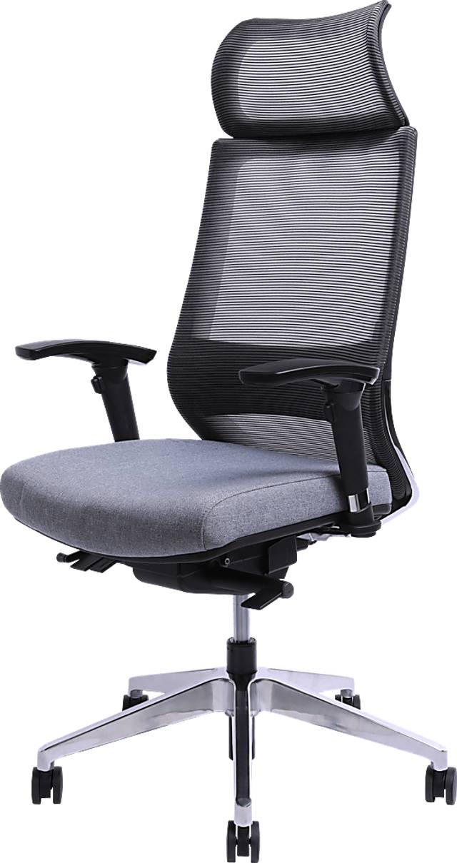 Cessna Gray Office Chair - Thumbnail - Image 2