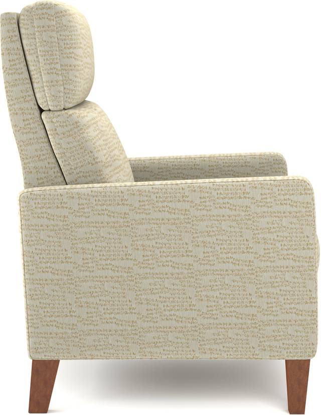 Cetona Beige Push Back Recliner - Thumbnail - Image 2