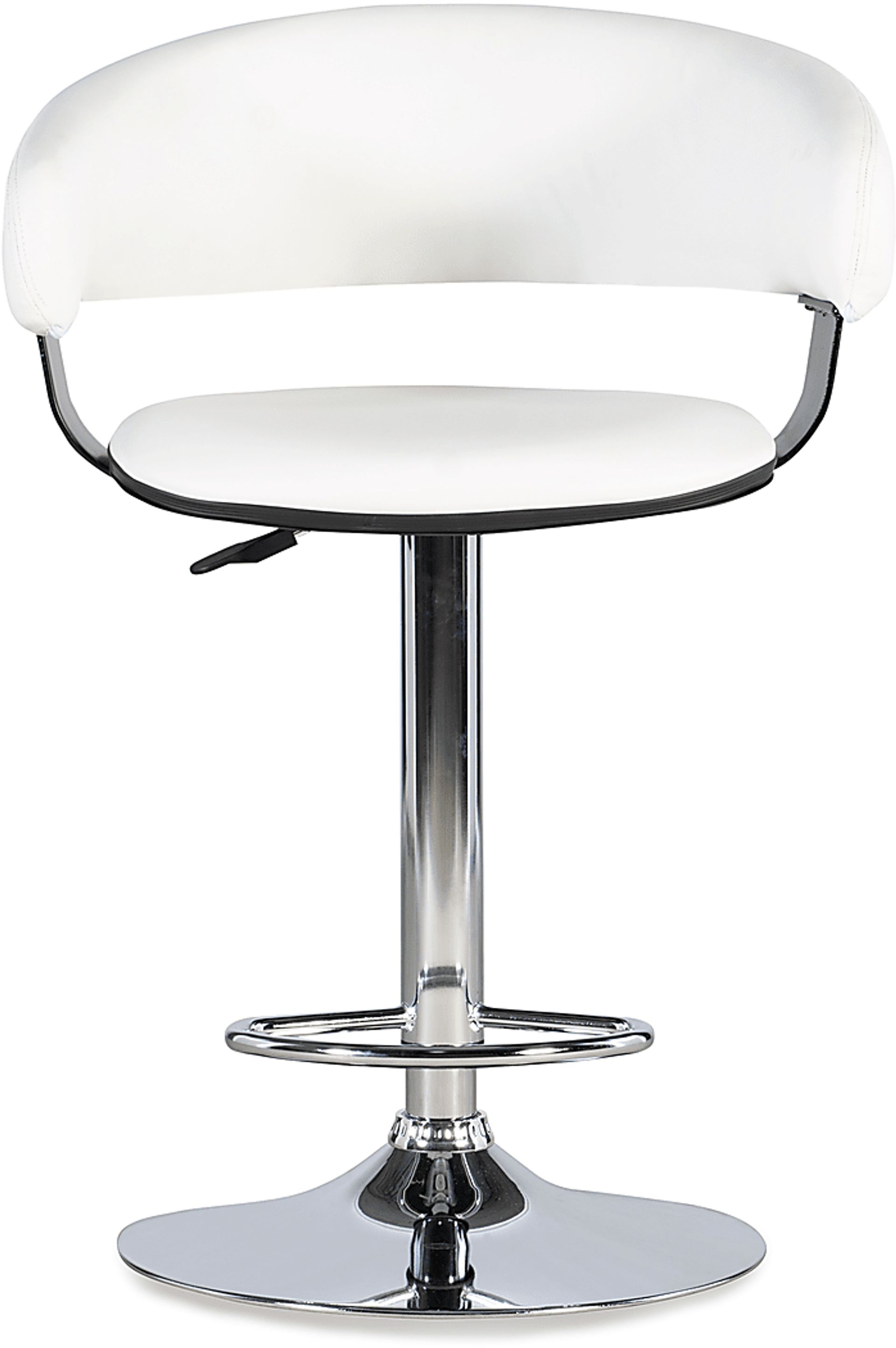 Cetona White Desk Stool - Image 3