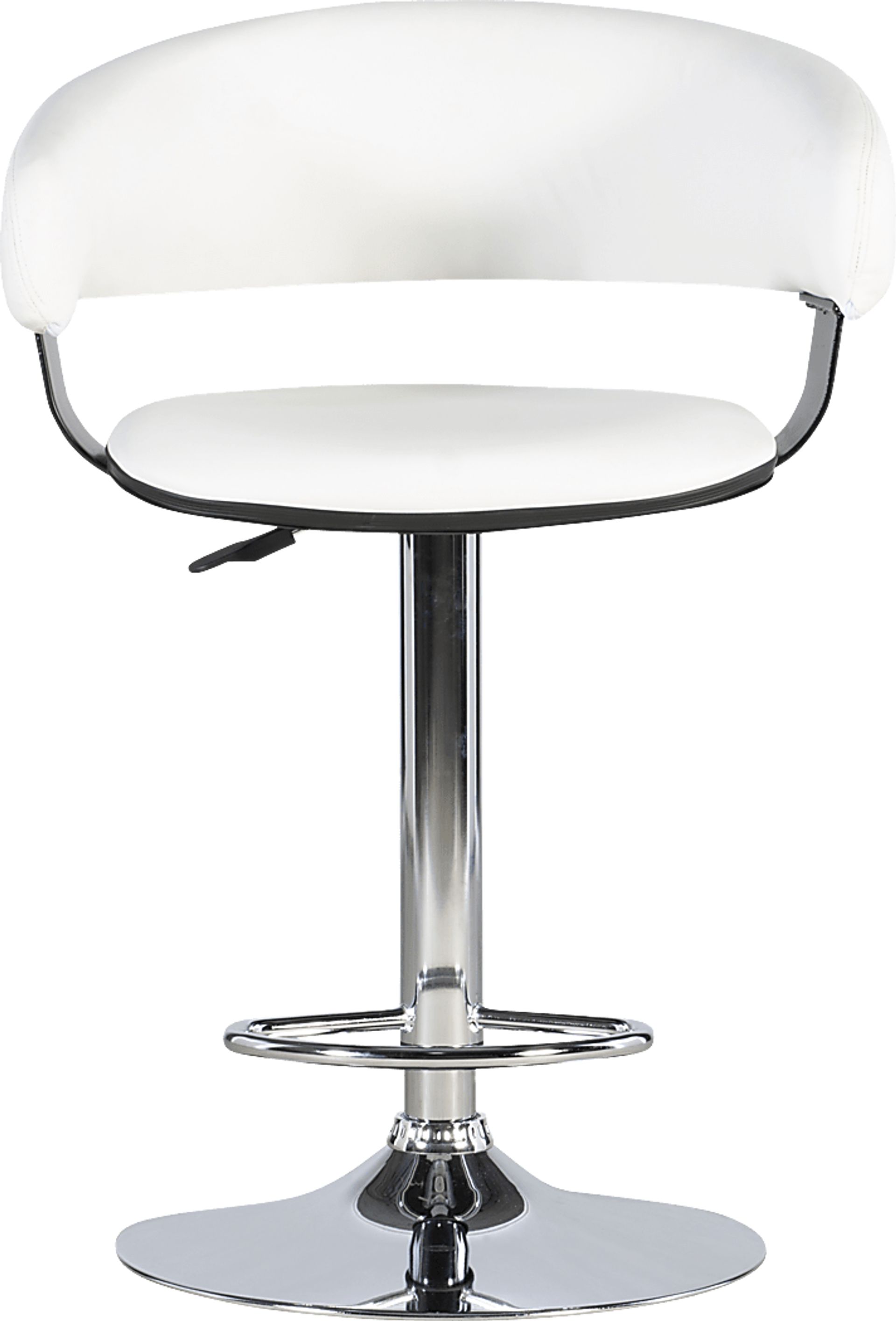 Cetona White Desk Stool - Image 2
