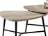 Cevallos Taupe Nesting Cocktail Table, Set of 2