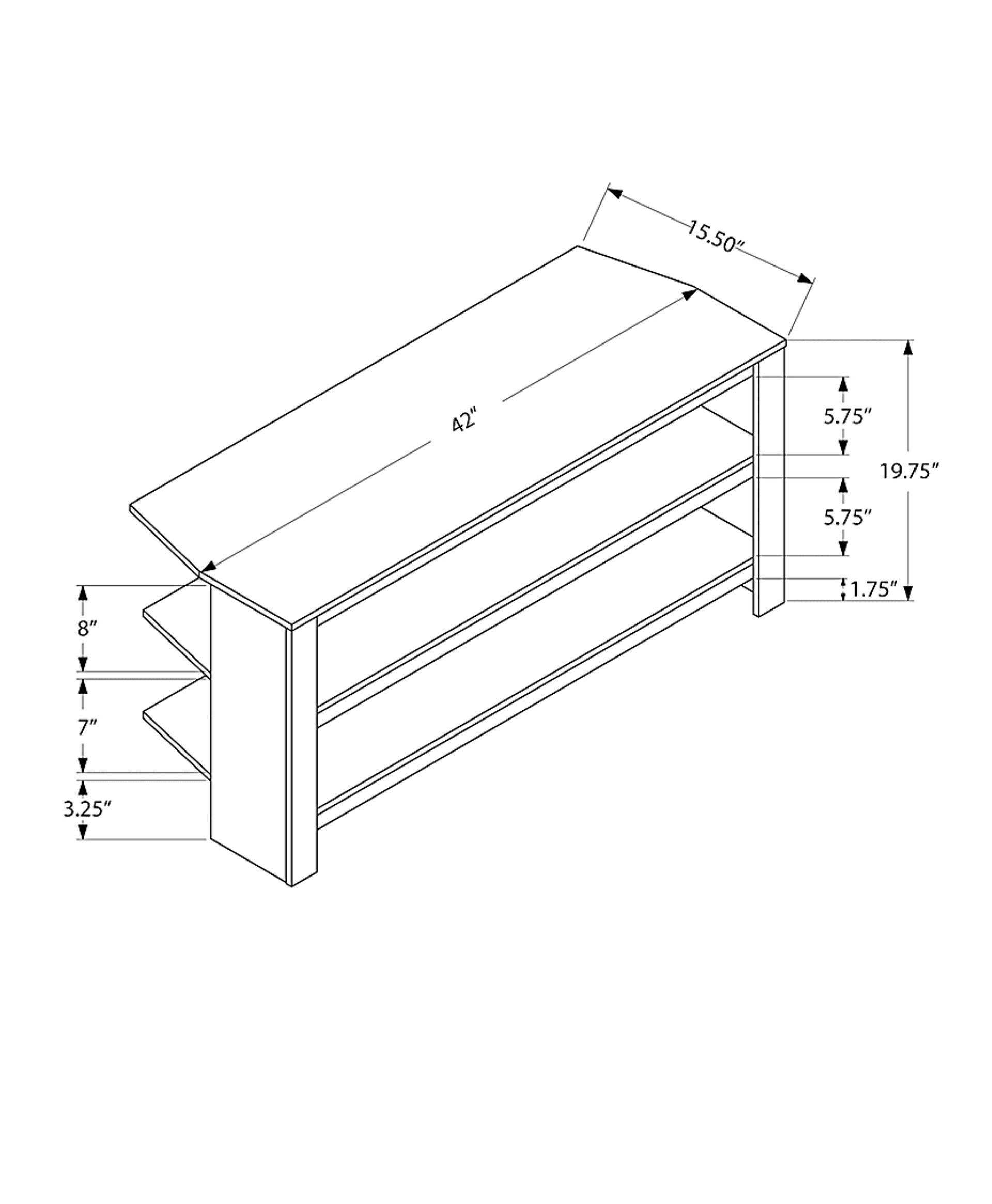 Cevennes Gray 42" Console - Image 4