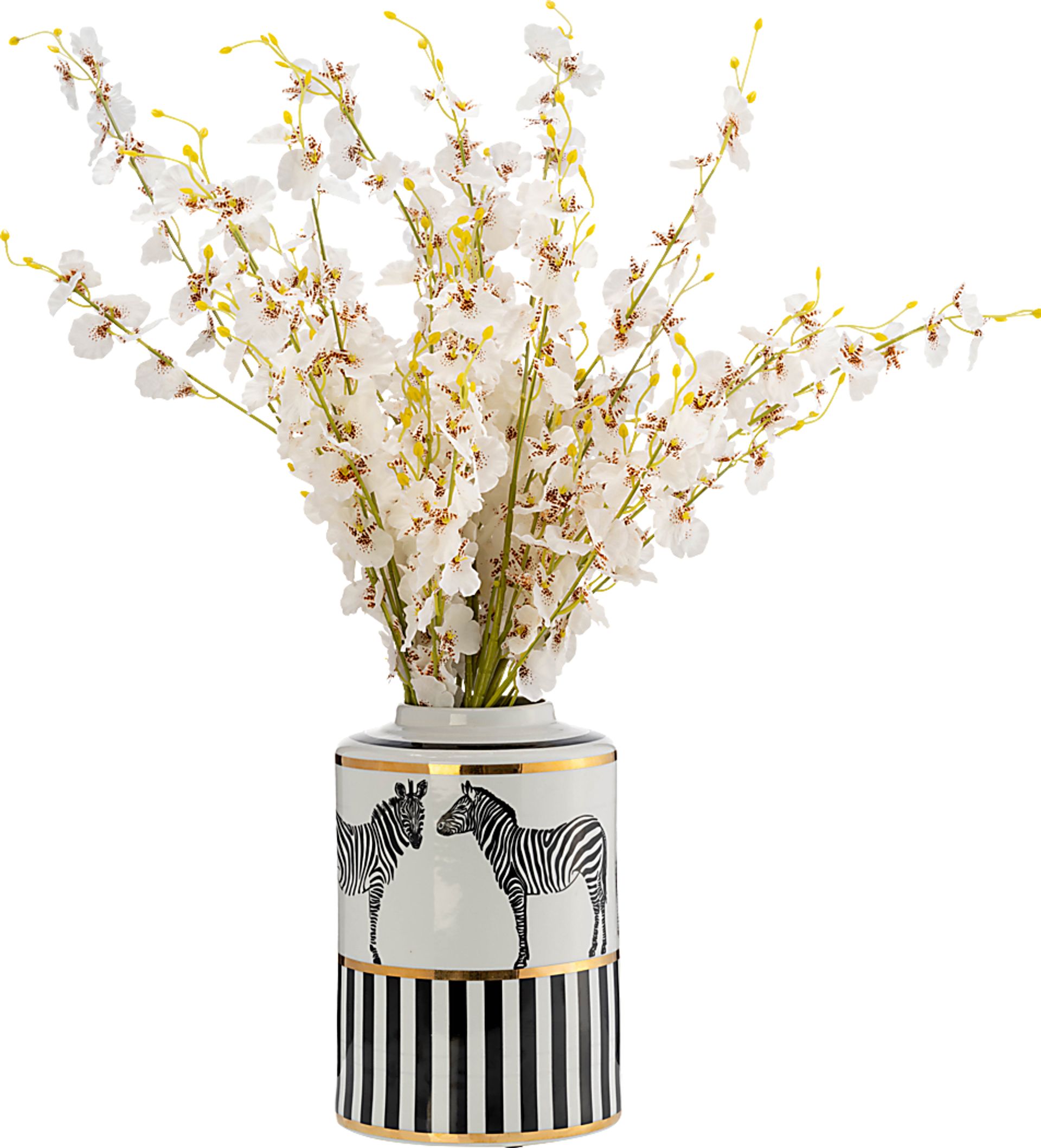 Ceylon White 12 in. Jar - Image 3