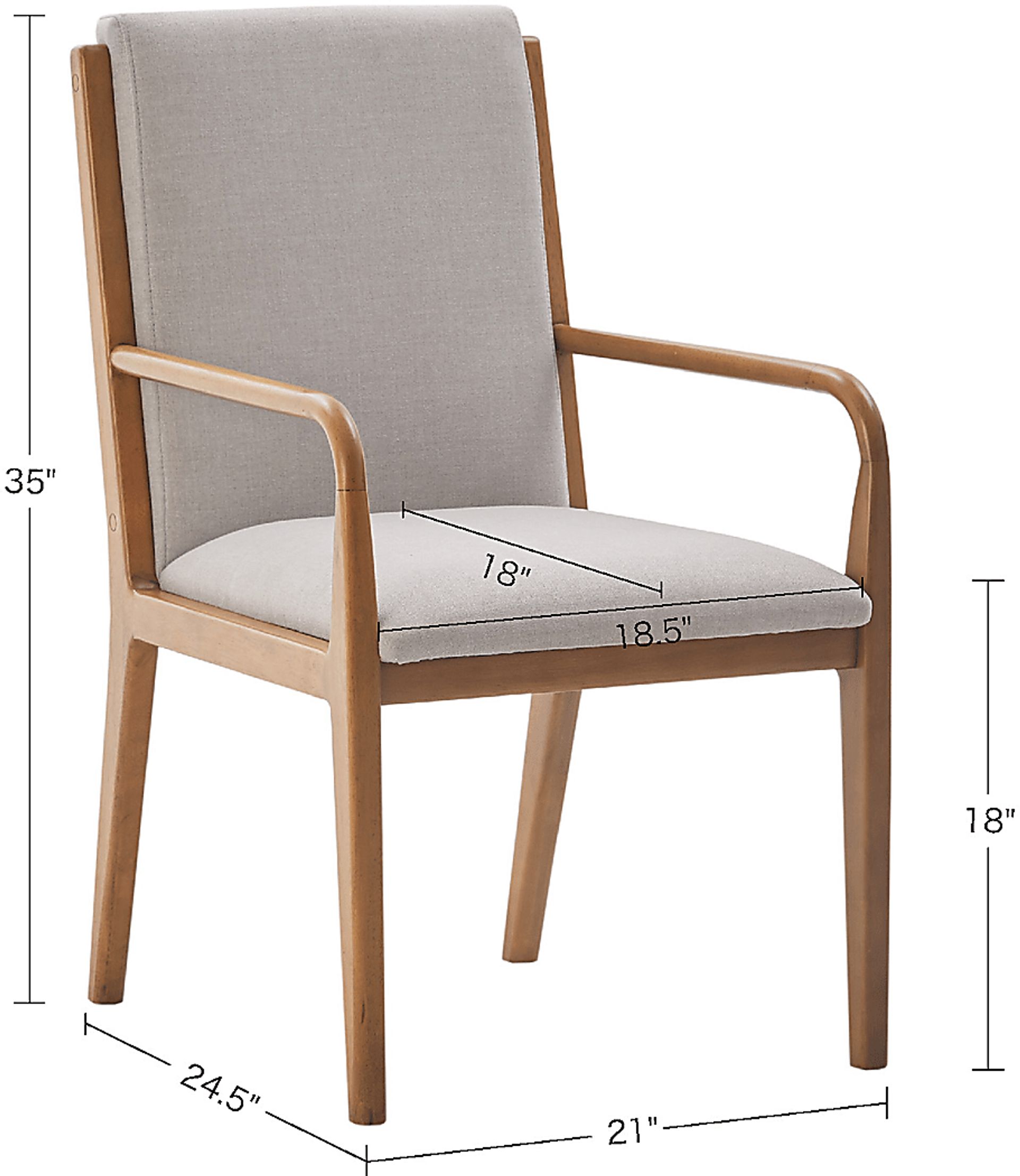 Chacewych Gray Dining Chair, Set of 2 - Image 9
