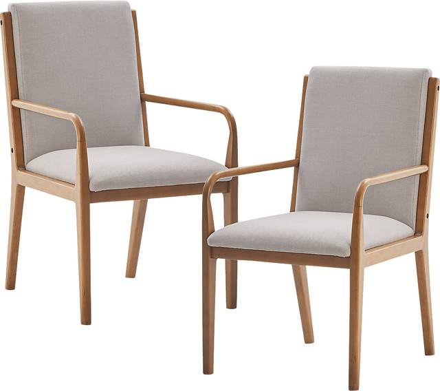 Chacewych Gray Dining Chair, Set of 2 - Thumbnail - Image 1