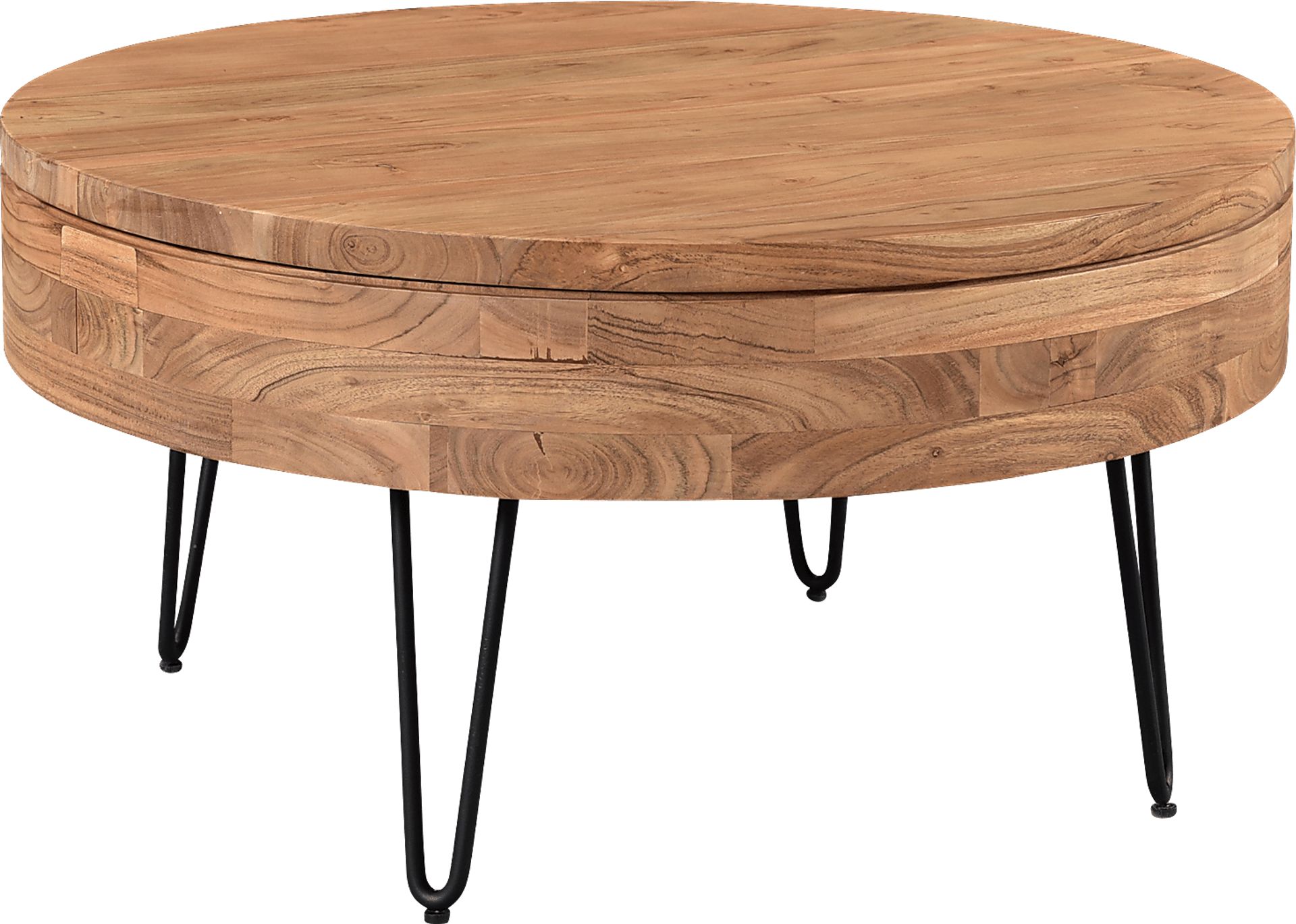 Chadbourne Natural Cocktail Table - Image 3