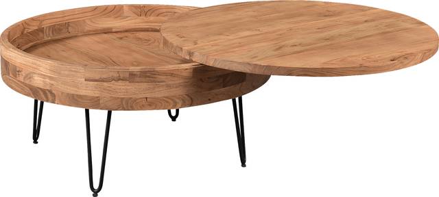 Chadbourne Natural Cocktail Table - Thumbnail - Image 5