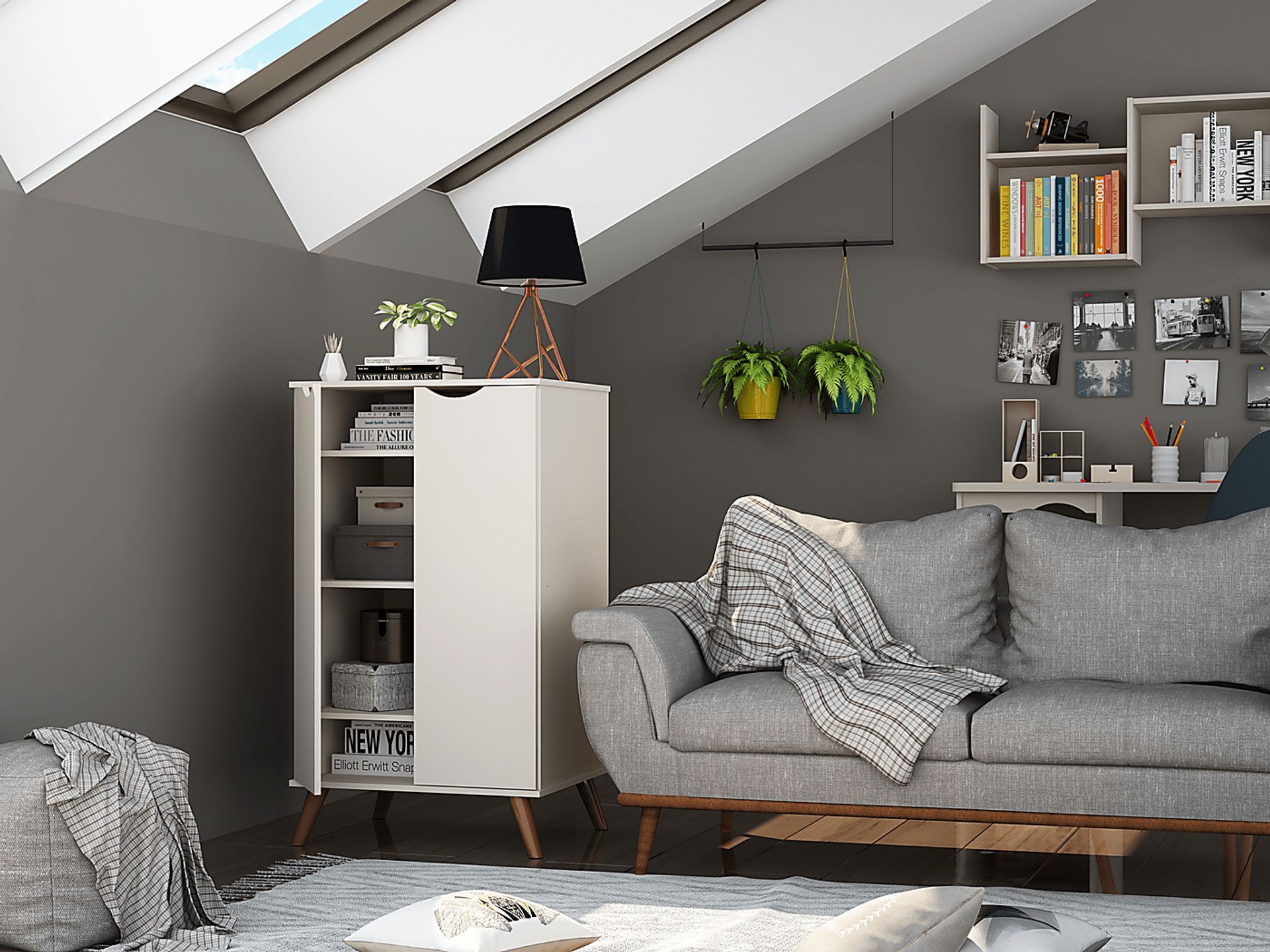 Chadford Beige Accent Cabinet - Image 9