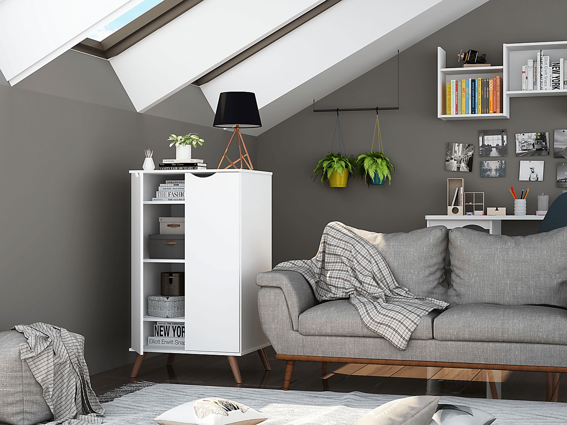 Chadford White Accent Cabinet - Image 9