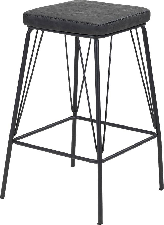 Chadron Black Bar Height Stool, Set of 2 - Thumbnail - Image 5