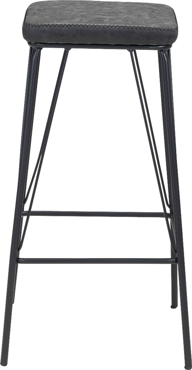 Chadron Black Counter Height Stool, Set of 2 - Thumbnail - Image 4