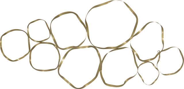 Chaimpo Gold Wall Decor - Thumbnail - Image 1