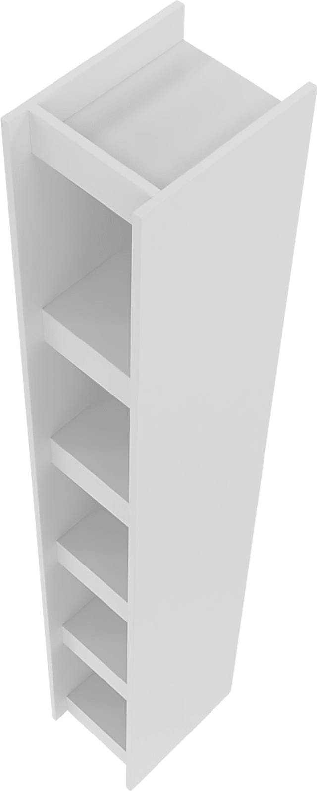 Chaisson White Bookcase - Thumbnail - Image 7