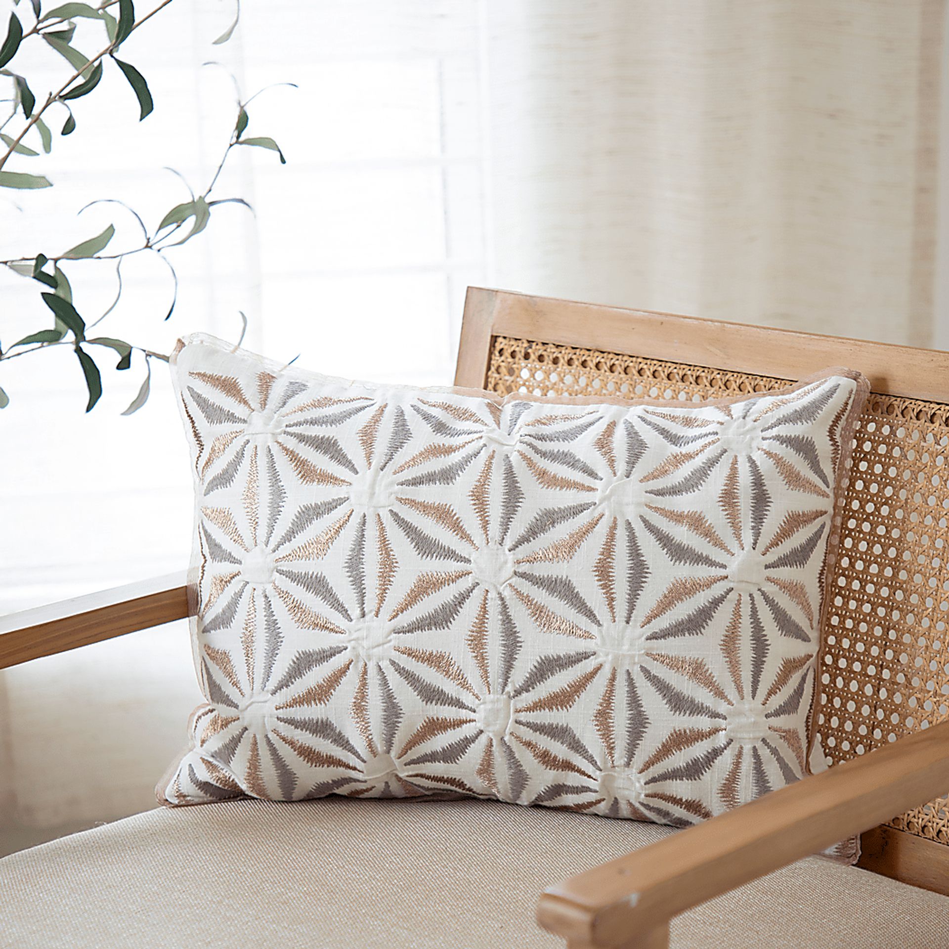 Chakide Copper Lumbar Pillow - Image 2