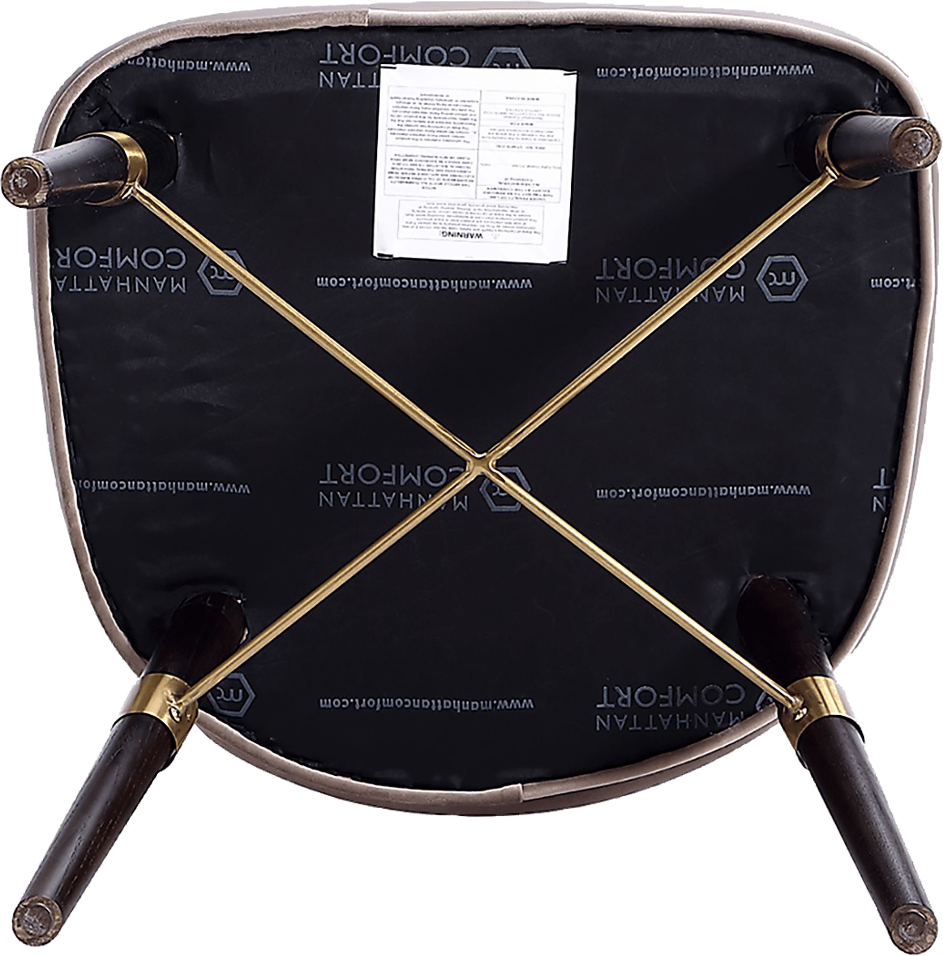 Chalcom Taupe Side Chair - Image 3