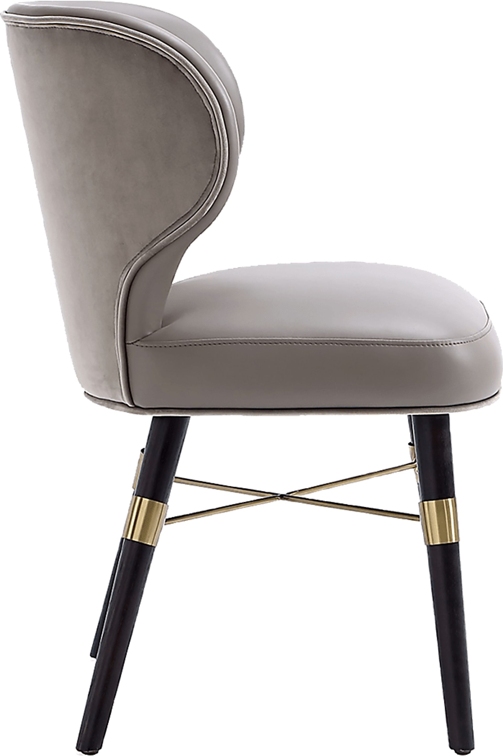 Chalcom Taupe Side Chair - Image 8